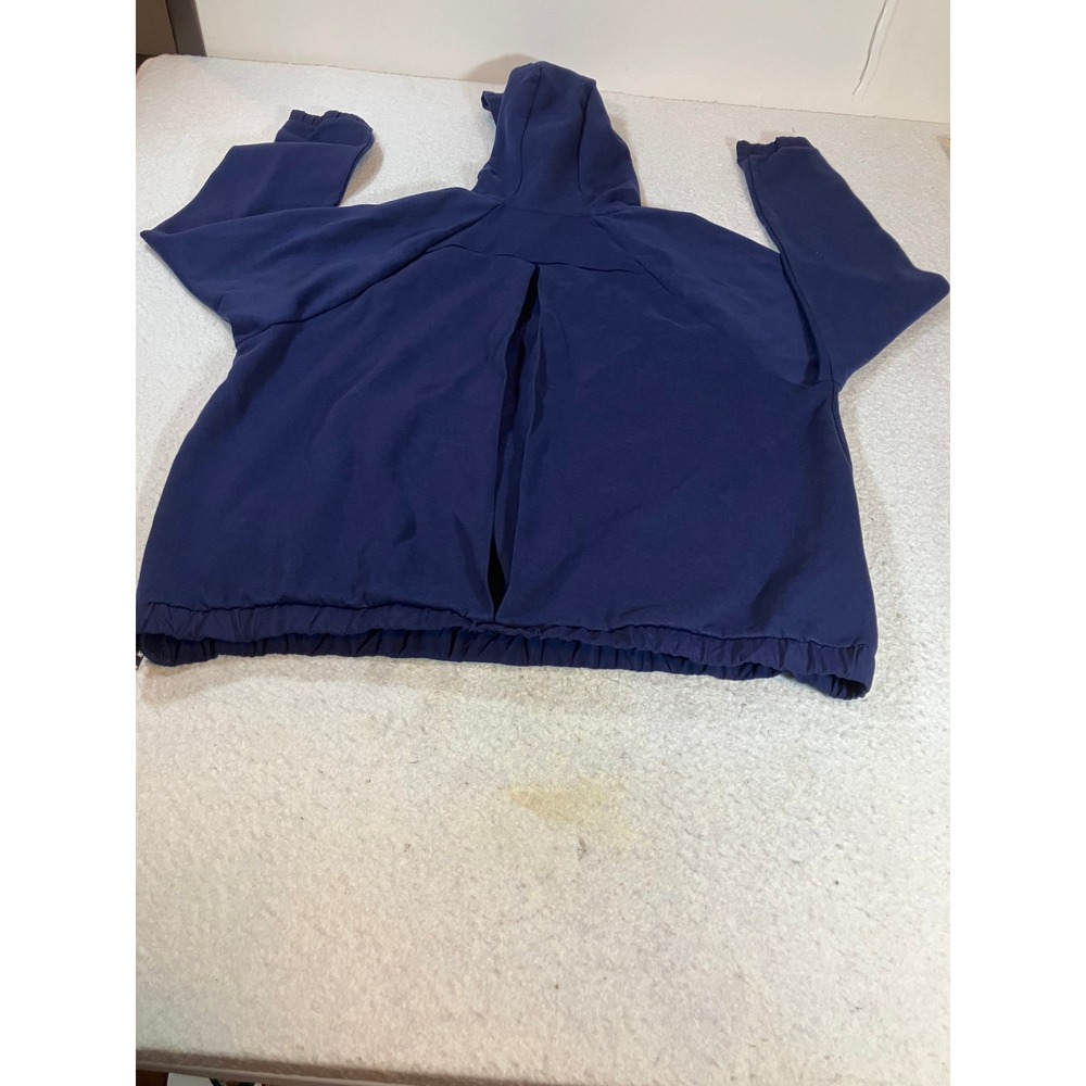 Under Armour Mens XL Navy Blue Ventilated Back Activewear Hoodie Sweatshirt